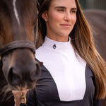 CRINIERE Helen Show Shirt | Graphite - Equiluxe Tack