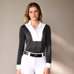 CRINIERE Helen Show Shirt | Graphite - Equiluxe Tack