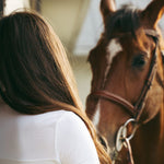 CRINIERE Holly Show Shirt LS | White - Equiluxe Tack