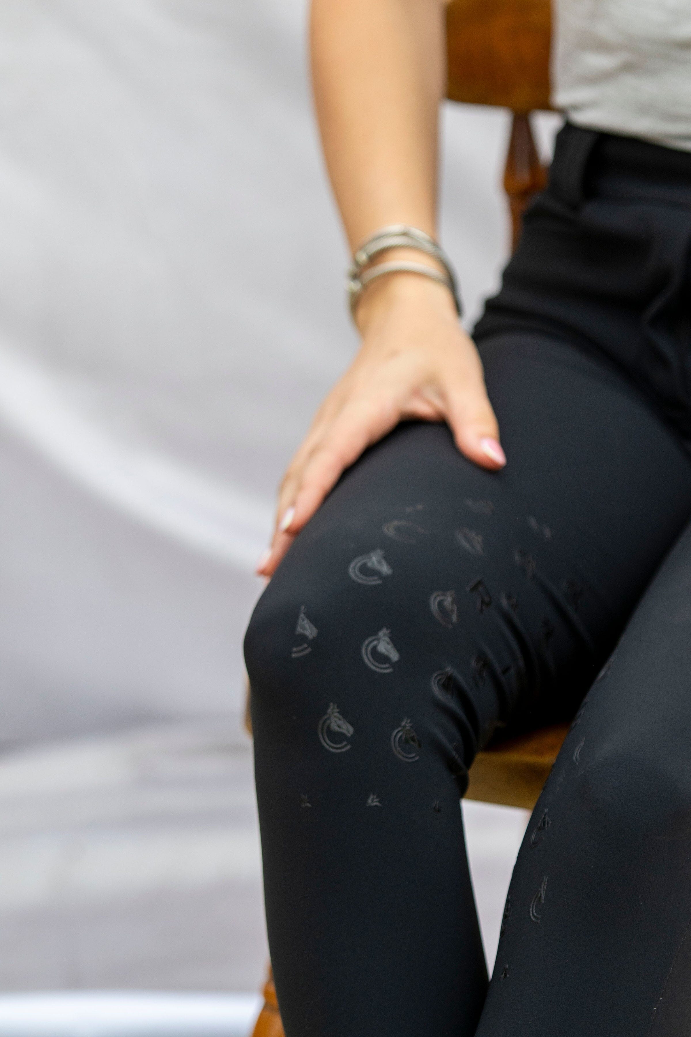 CRINIĒRE Juliette High Compression Breeches | Black - C R I N I Ē R E - Equiluxe Tack