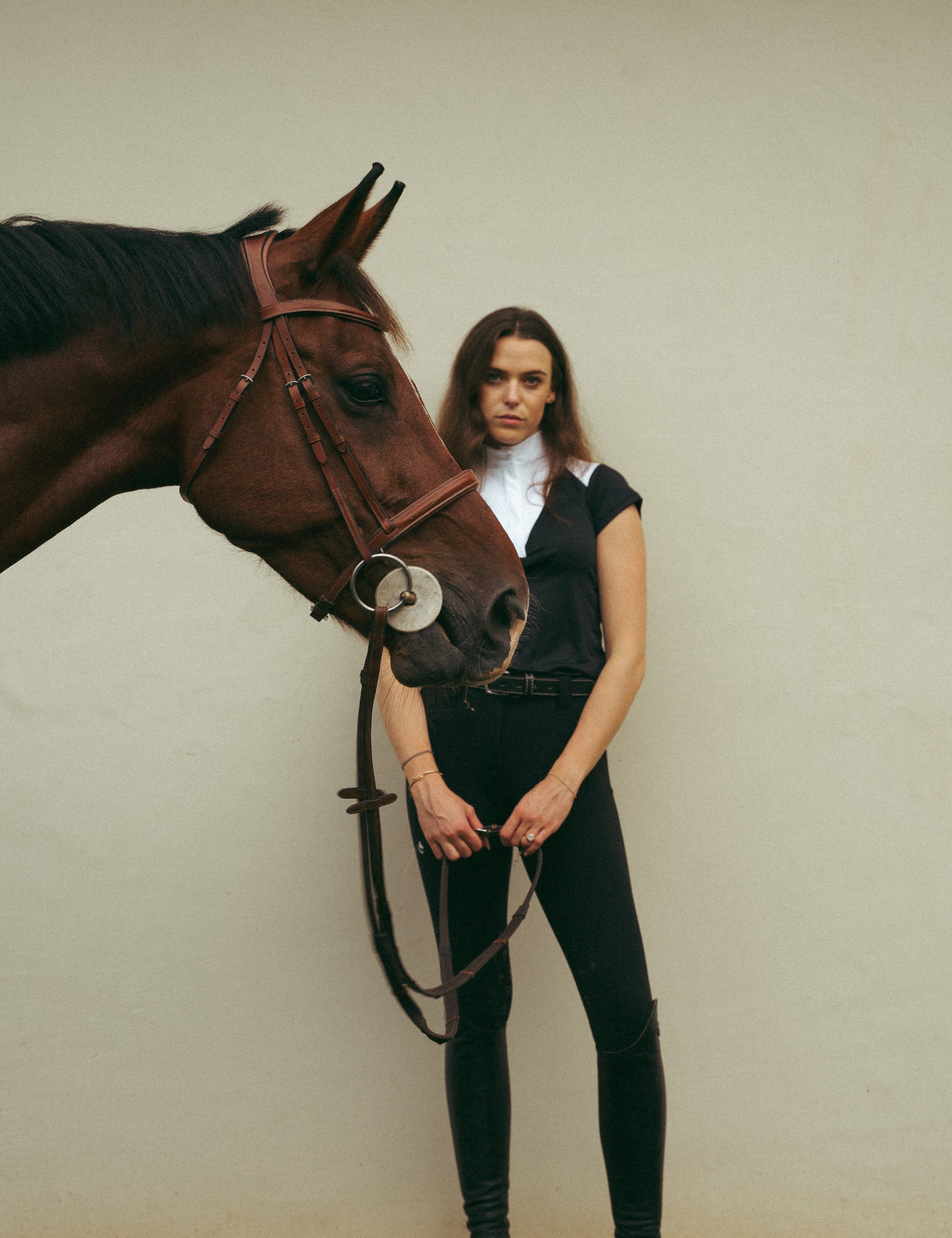 CRINIĒRE Juliette High Compression Breeches | Black - C R I N I Ē R E - Equiluxe Tack