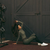 CRINIĒRE Juliette High Compression Breeches | Hunter Green - C R I N I Ē R E - Equiluxe Tack