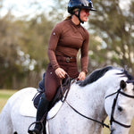CRINIĒRE Juliette High Compression Breeches | Mocha - C R I N I Ē R E - Equiluxe Tack