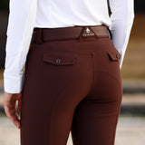 CRINIĒRE Juliette High Compression Breeches | Mocha - C R I N I Ē R E - Equiluxe Tack