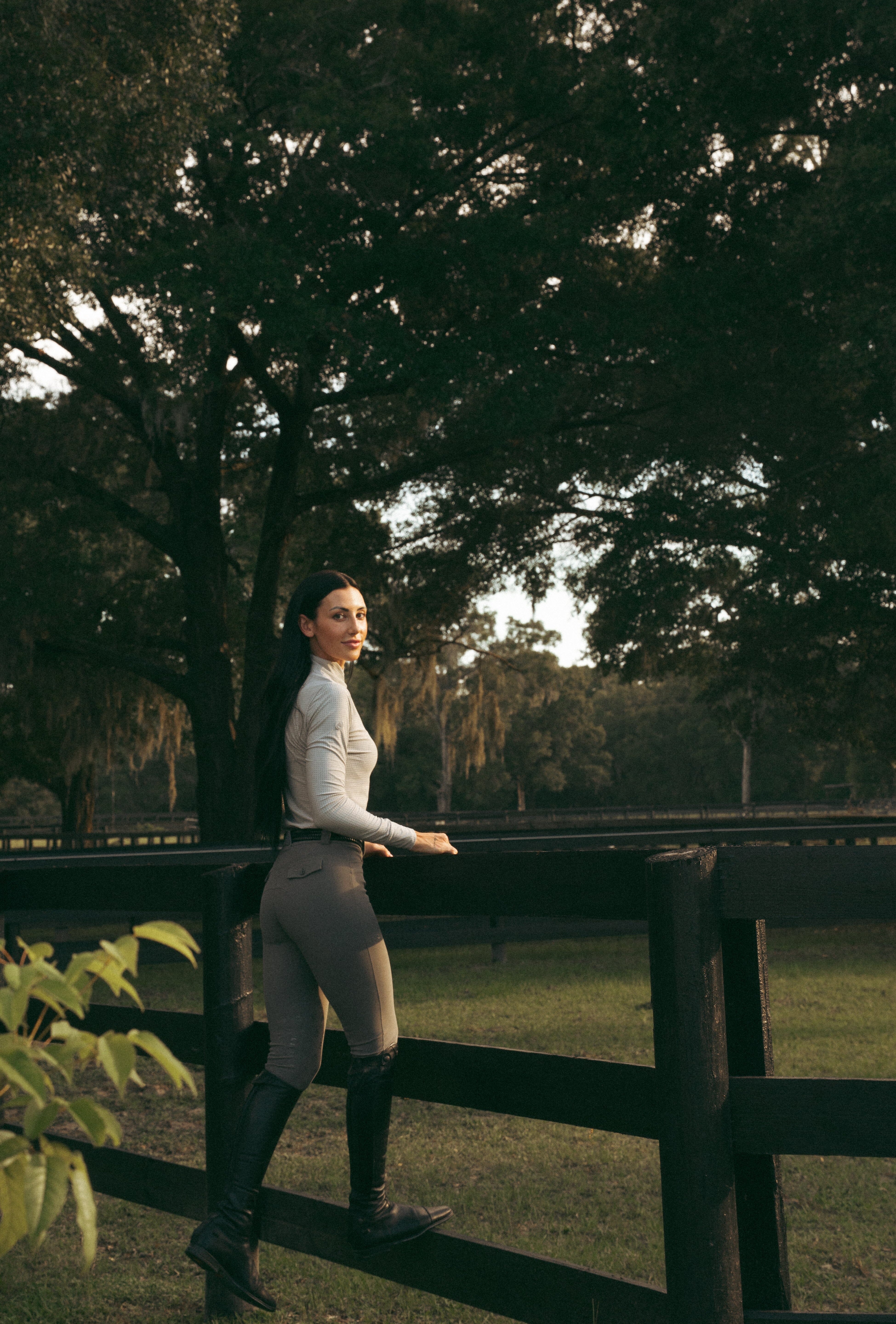 CRINIĒRE Juliette High Compression Breeches | Perfect Gray - C R I N I Ē R E - Equiluxe Tack