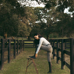 CRINIĒRE Juliette High Compression Breeches | Perfect Gray - C R I N I Ē R E - Equiluxe Tack