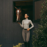 CRINIĒRE Juliette High Compression Breeches | Perfect Gray - C R I N I Ē R E - Equiluxe Tack
