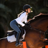 CRINIĒRE Juliette High Compression Breeches | Slate Blue - C R I N I Ē R E - Equiluxe Tack