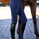 CRINIĒRE Juliette High Compression Breeches | Steel Blue - C R I N I Ē R E - Equiluxe Tack
