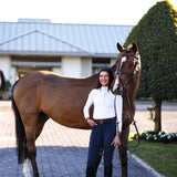 CRINIĒRE Juliette High Compression Breeches | Steel Blue - C R I N I Ē R E - Equiluxe Tack