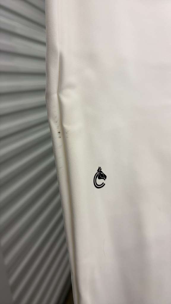 Criniere Juliette High Compression Show Breeches | White / 28 (Good Condition) - C R I N I Ē R E - Equiluxe Tack