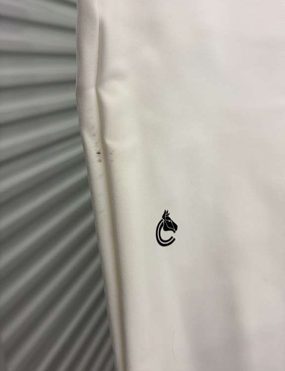 Criniere Juliette High Compression Show Breeches | White / 28 (Good Condition) - C R I N I Ē R E - Equiluxe Tack