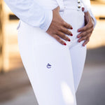 Criniere Juliette High Compression Show Breeches | White - C R I N I Ē R E - Equiluxe Tack