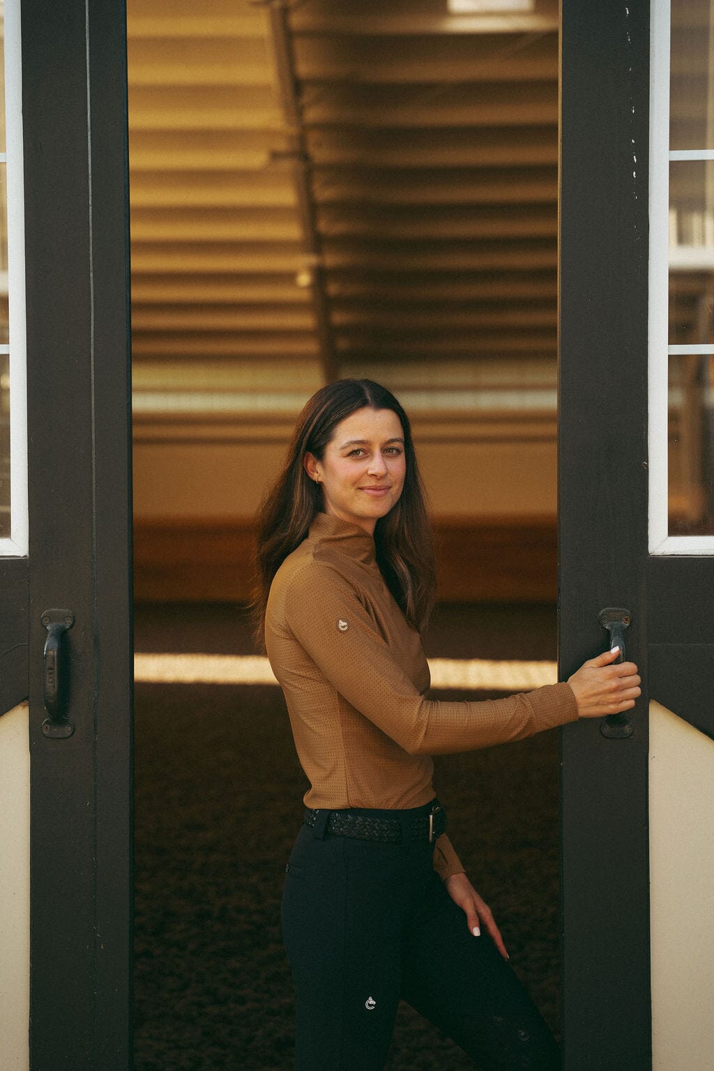 CRINIĒRE Kai Shirt | Bronze - C R I N I Ē R E - Equiluxe Tack