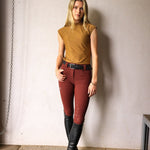 CRINIĒRE Kai Shirt Cap Sleeve | Bronze - C R I N I Ē R E - Equiluxe Tack
