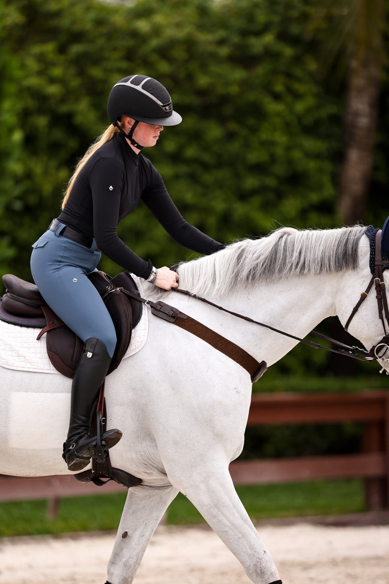 CRINIĒRE Kai Shirt Classic | Black - C R I N I Ē R E - Equiluxe Tack