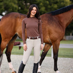 CRINIĒRE Kai Shirt Classic | Mocha - C R I N I Ē R E - Equiluxe Tack