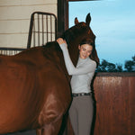 CRINIĒRE Kai Shirt | Dove Gray - C R I N I Ē R E - Equiluxe Tack