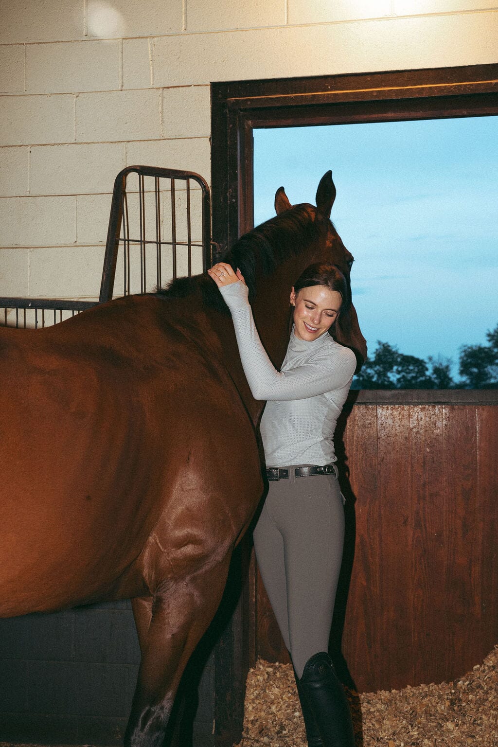 CRINIĒRE Kai Shirt | Dove Gray - C R I N I Ē R E - Equiluxe Tack
