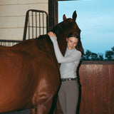CRINIĒRE Kai Shirt | Dove Gray - C R I N I Ē R E - Equiluxe Tack