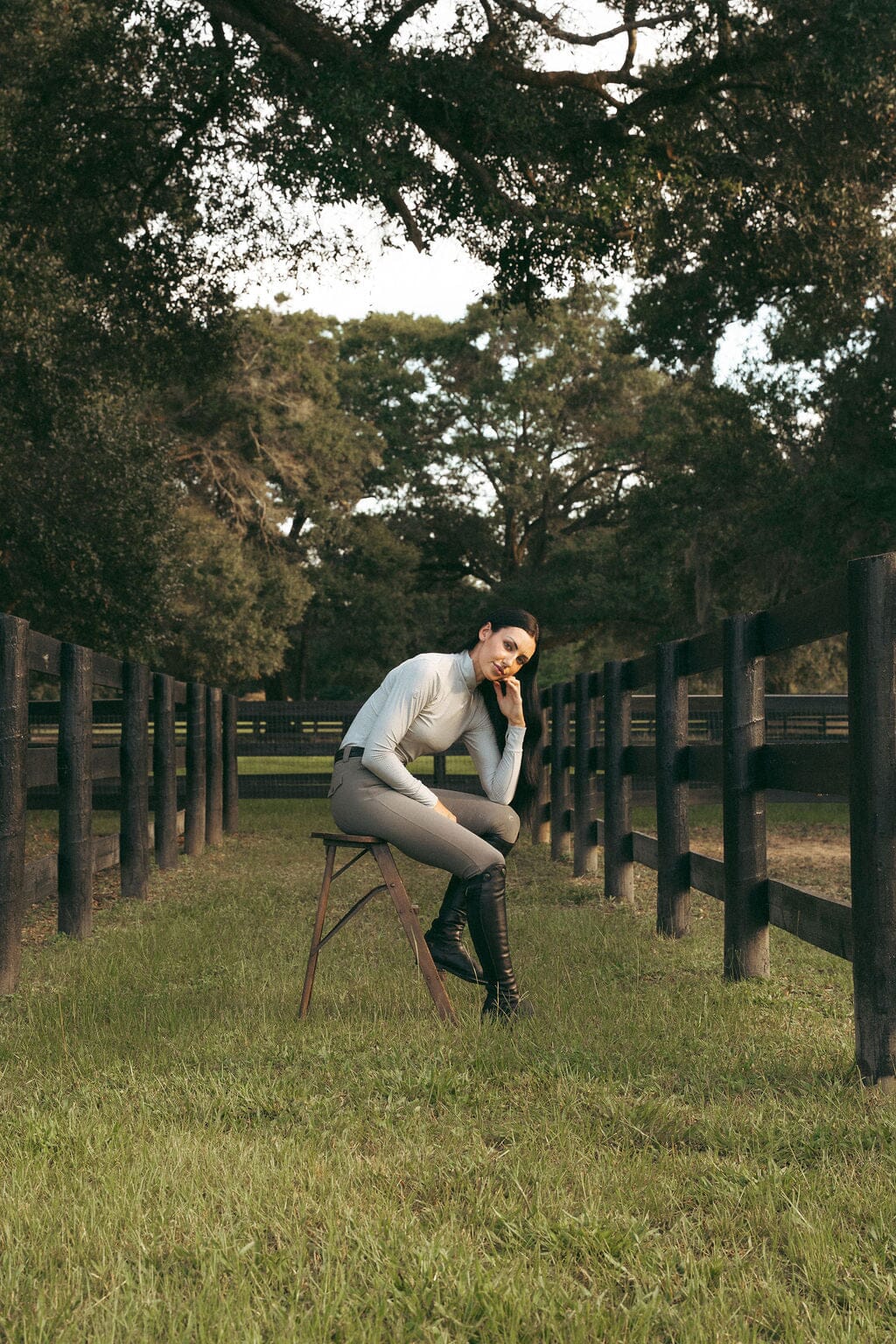 CRINIĒRE Kai Shirt | Dove Gray - C R I N I Ē R E - Equiluxe Tack