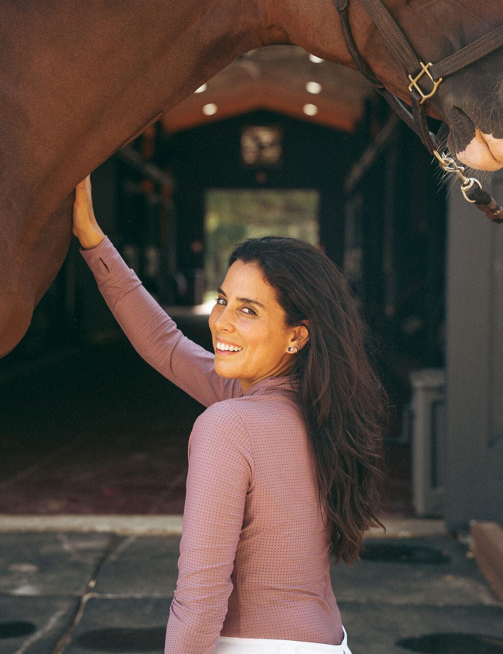 CRINIĒRE Kai Shirt | Lilac - C R I N I Ē R E - Equiluxe Tack
