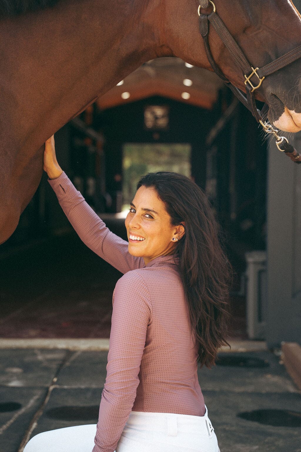 CRINIĒRE Kai Shirt | Lilac - C R I N I Ē R E - Equiluxe Tack