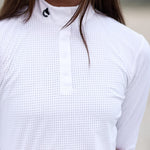 CRINIĒRE Lia Show Shirt | White - C R I N I Ē R E - Equiluxe Tack