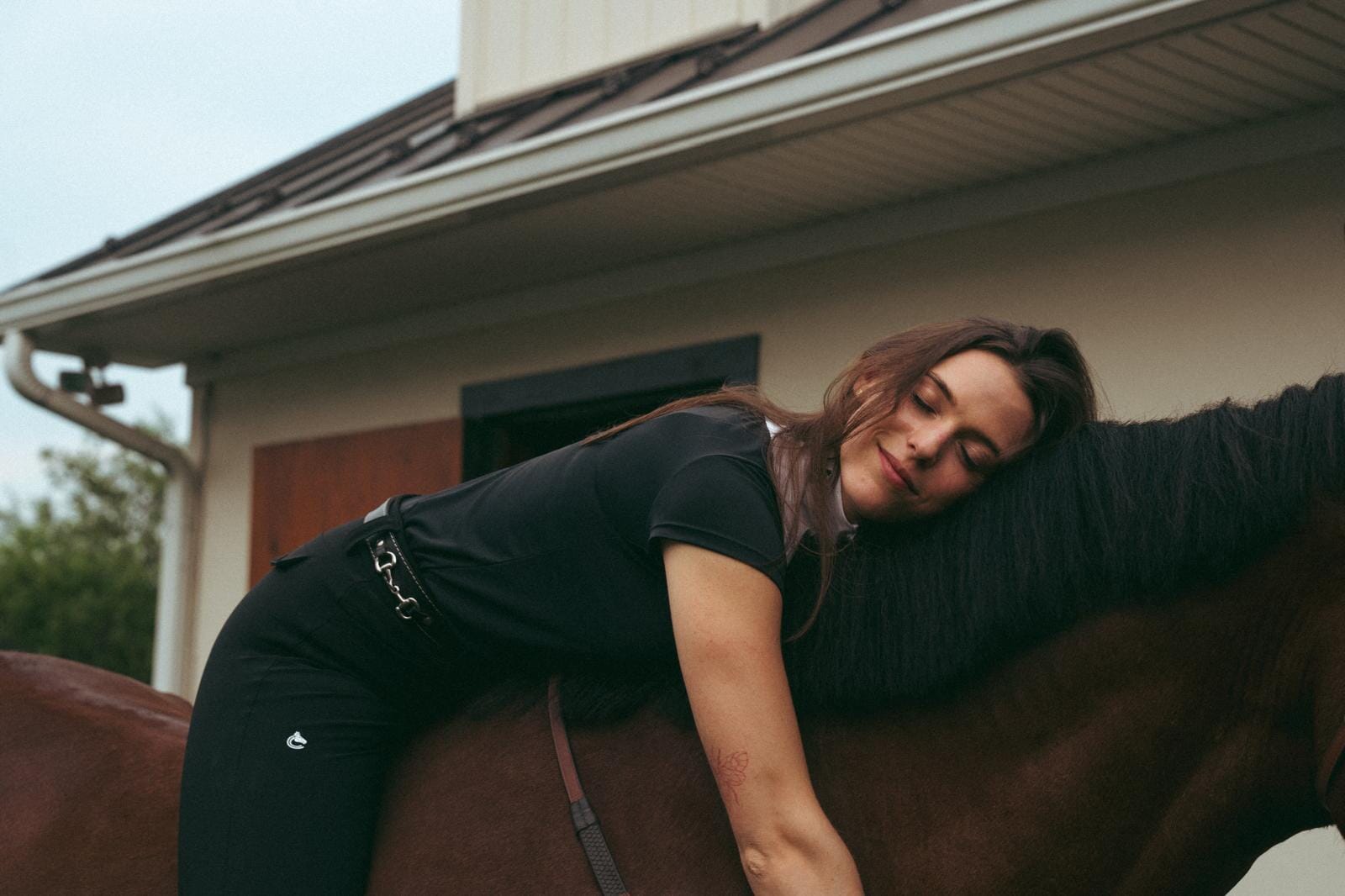 CRINIĒRE Margot Show Shirt | Black - C R I N I Ē R E - Equiluxe Tack