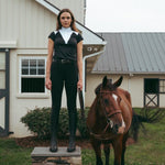 CRINIĒRE Margot Show Shirt | Black - C R I N I Ē R E - Equiluxe Tack