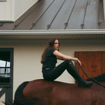CRINIĒRE Margot Show Shirt | Black - C R I N I Ē R E - Equiluxe Tack