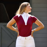 CRINIĒRE Margot Show Shirt | Burgundy - C R I N I Ē R E - Equiluxe Tack