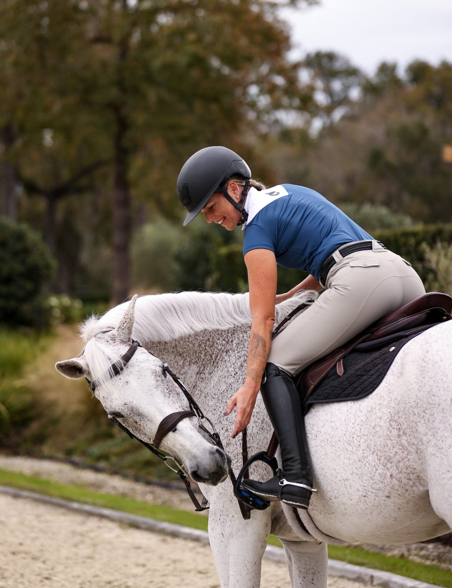 CRINIĒRE Margot Show Shirt | Marine - C R I N I Ē R E - Equiluxe Tack