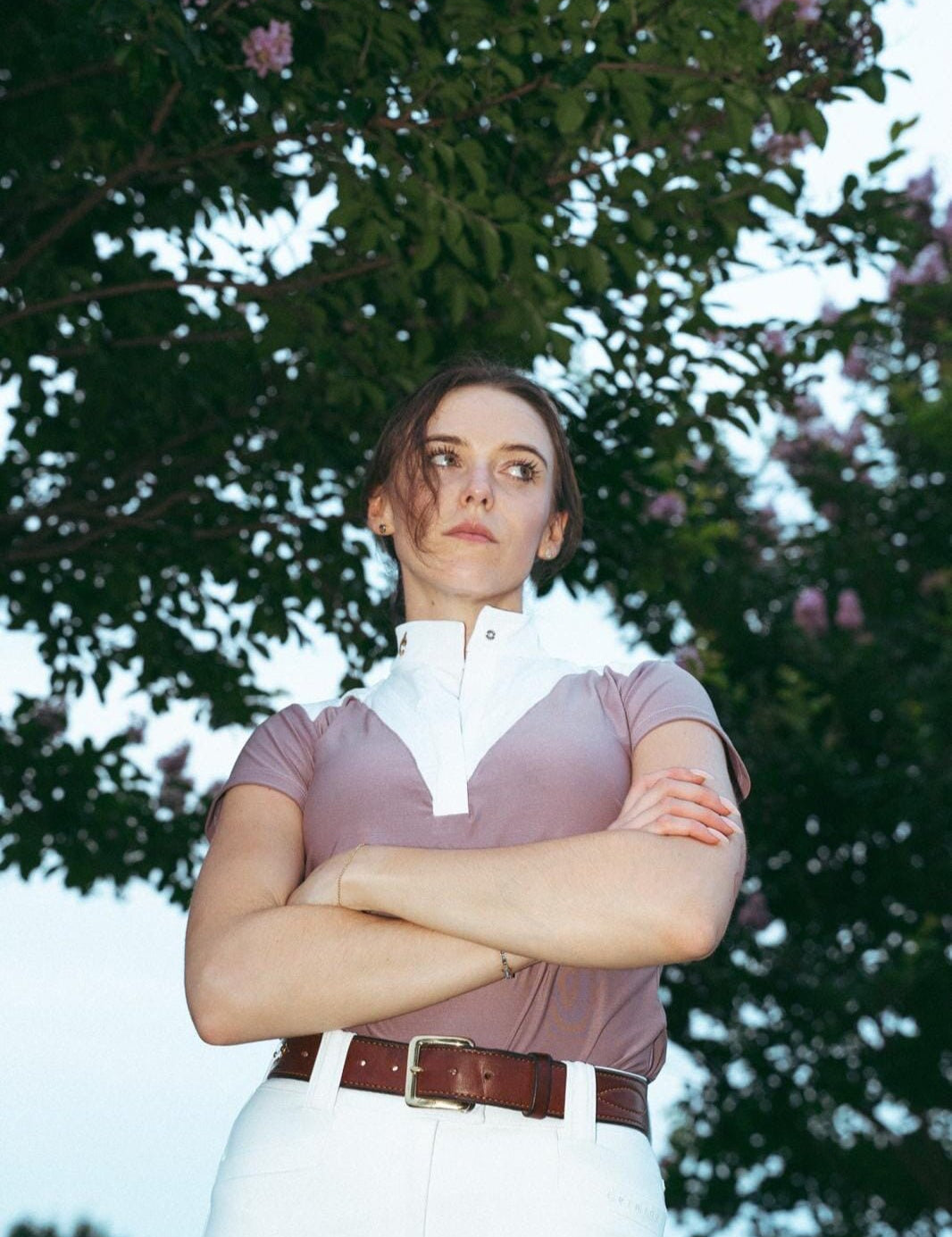 CRINIĒRE Margot Show Shirt | Plum - C R I N I Ē R E - Equiluxe Tack