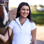 CRINIĒRE Margot Show Shirt | White - C R I N I Ē R E - Equiluxe Tack