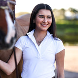 CRINIĒRE Margot Show Shirt | White - C R I N I Ē R E - Equiluxe Tack