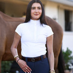 CRINIĒRE Margot Show Shirt | White - C R I N I Ē R E - Equiluxe Tack