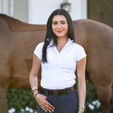 CRINIĒRE Margot Show Shirt | White - C R I N I Ē R E - Equiluxe Tack