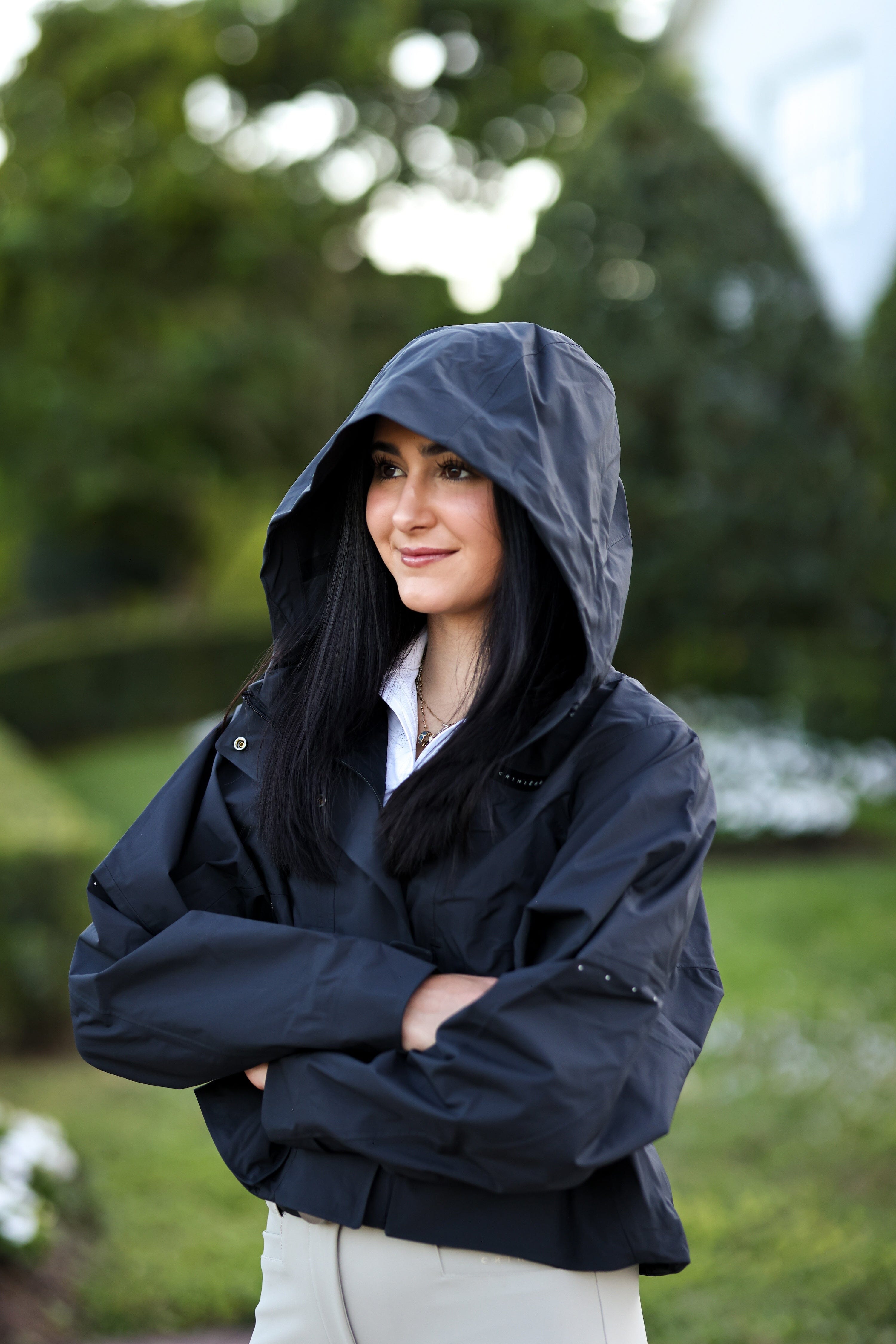 CRINIĒRE Marie Rain Coat | Black - C R I N I Ē R E - Equiluxe Tack