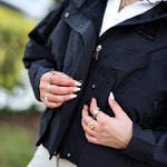 CRINIĒRE Marie Rain Coat | Black - C R I N I Ē R E - Equiluxe Tack