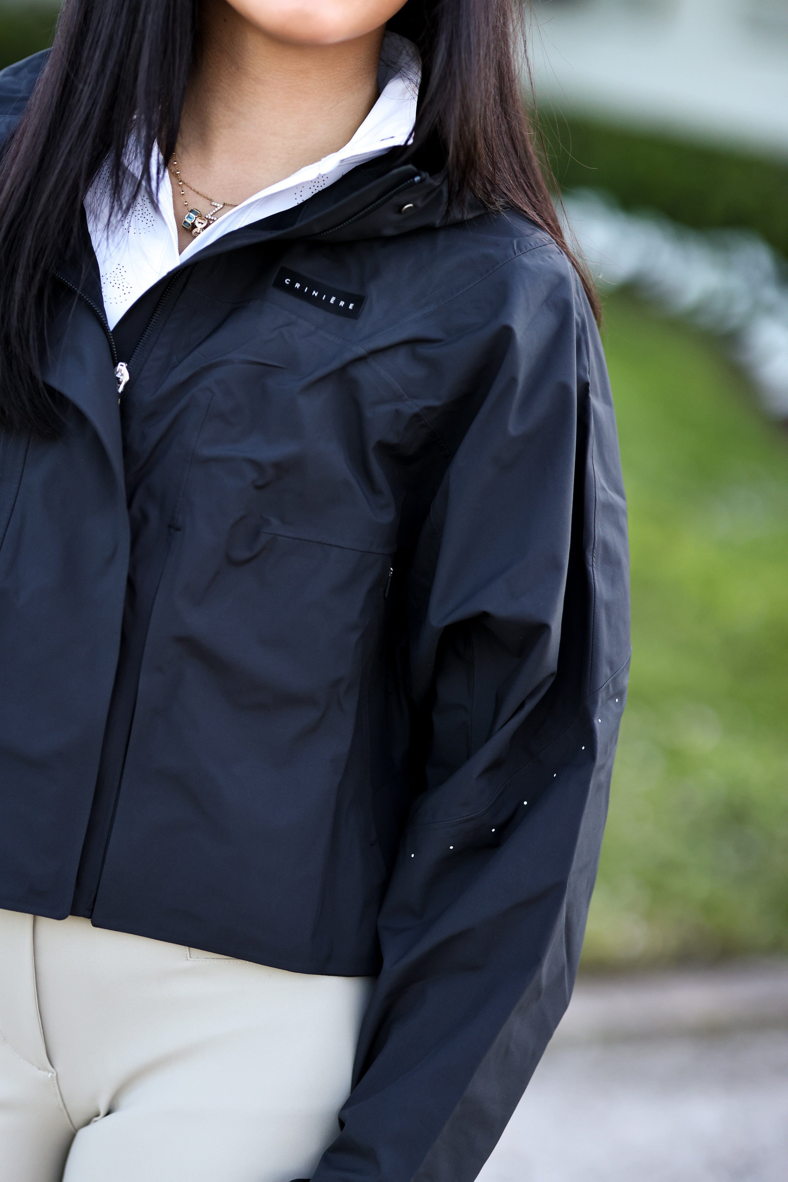 CRINIĒRE Marie Rain Coat | Black - C R I N I Ē R E - Equiluxe Tack