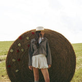 CRINIERE Marie Rain Coat | Dove - Equiluxe Tack