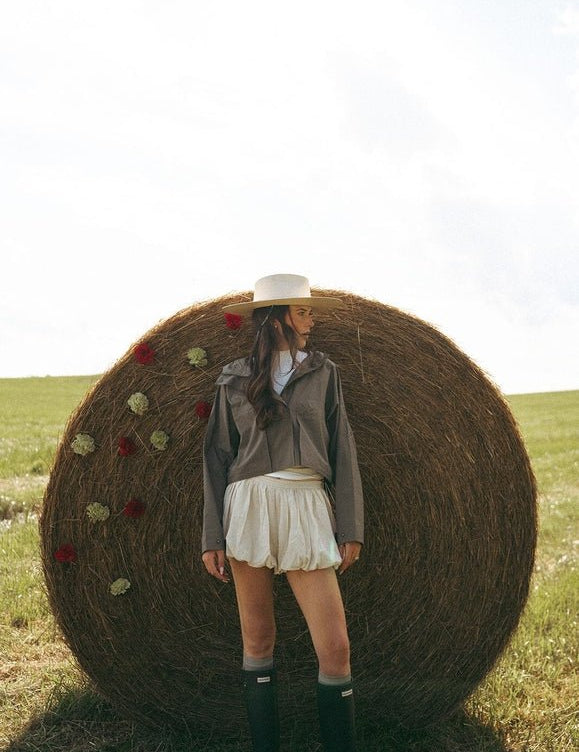 CRINIĒRE Marie Rain Coat | Dove - C R I N I Ē R E - Equiluxe Tack