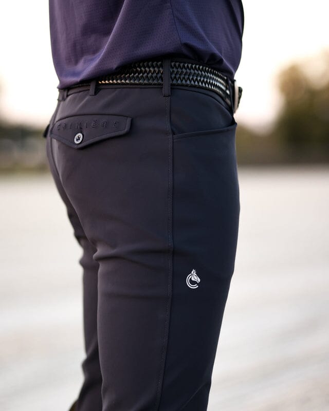 CRINIERE Mens Chadai Breeches | Black - Equiluxe Tack