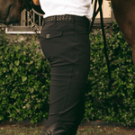 CRINIĒRE Mens Chadai Breeches | Black - C R I N I Ē R E - Equiluxe Tack