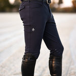 CRINIERE Mens Chadai Breeches | Black - Equiluxe Tack