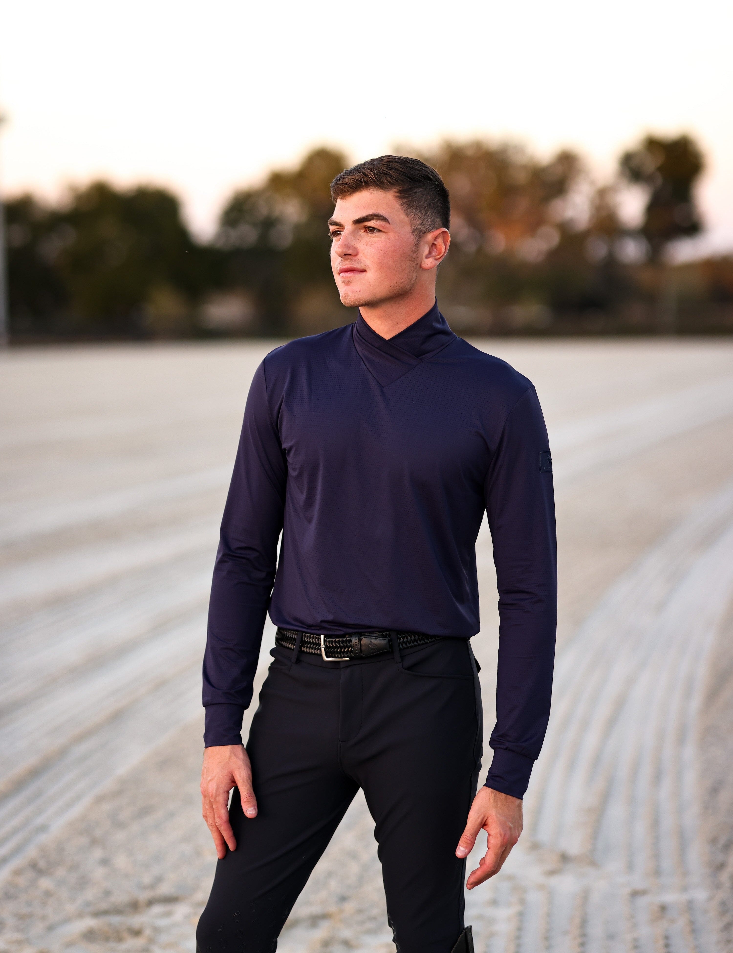 CRINIĒRE Mens Chadai Breeches | Navy - C R I N I Ē R E - Equiluxe Tack