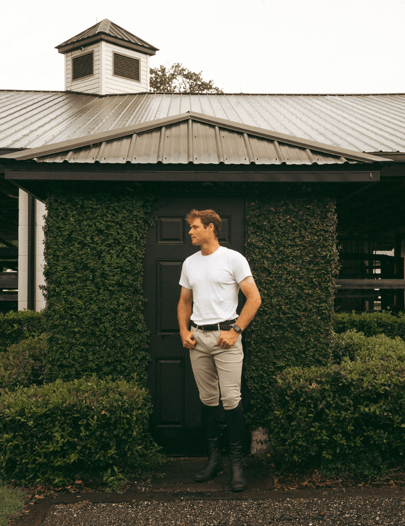 CRINIĒRE Mens Chadai Breeches | Sandy Beige - C R I N I Ē R E - Equiluxe Tack