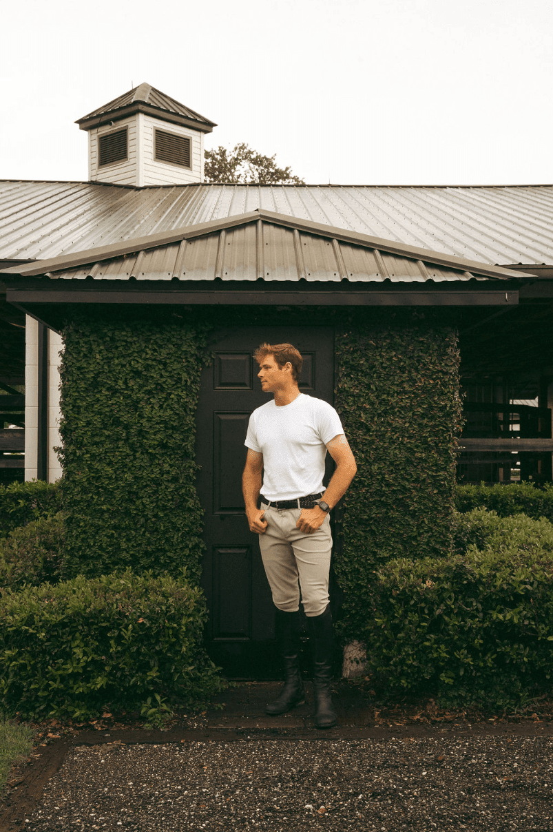 CRINIĒRE Mens Chadai Breeches | Sandy Beige - C R I N I Ē R E - Equiluxe Tack