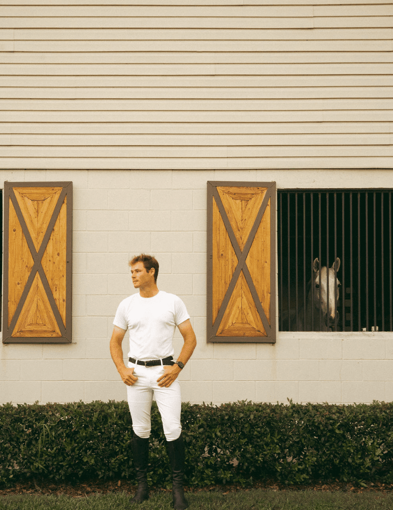 CRINIĒRE Mens Chadai Breeches | White - C R I N I Ē R E - Equiluxe Tack